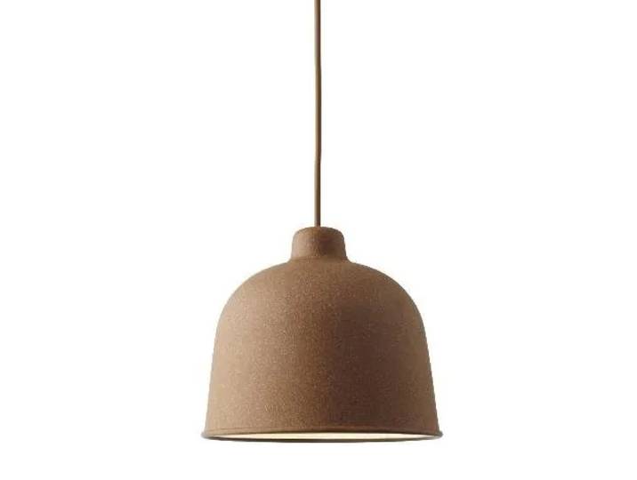 Muuto Lampe à suspension Grain beige