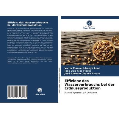 Effizienz des Wasserverbrauchs bei der Erdnussproduktion, Taschenbuch von Víctor Manuerl Amaya Lona,José Luis Ríos Flores,José Antonio Chávez Rivero,
