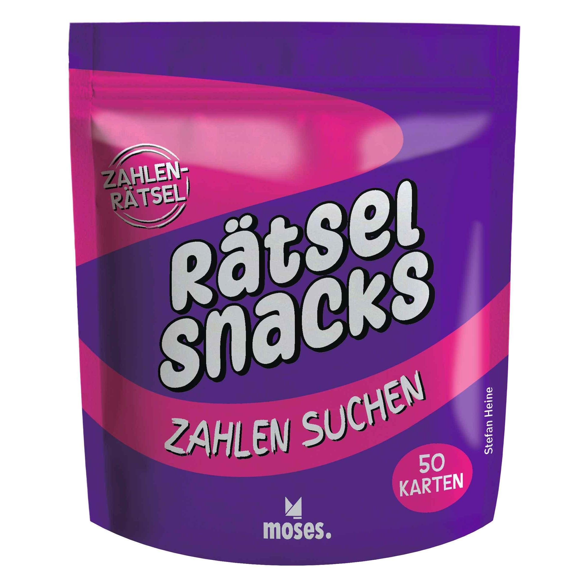 Moses Rätsel Snacks: Zahlen suchen (Deutsch, 1 - 5 Spieler) (434290)