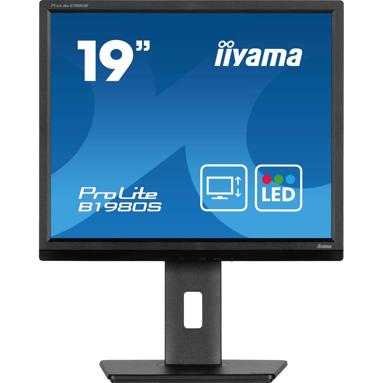 19" (48,26cm) iiyama ProLite B1980S-B1 schwarz 1280x1024 1xDisplayPort / 1xHDMI