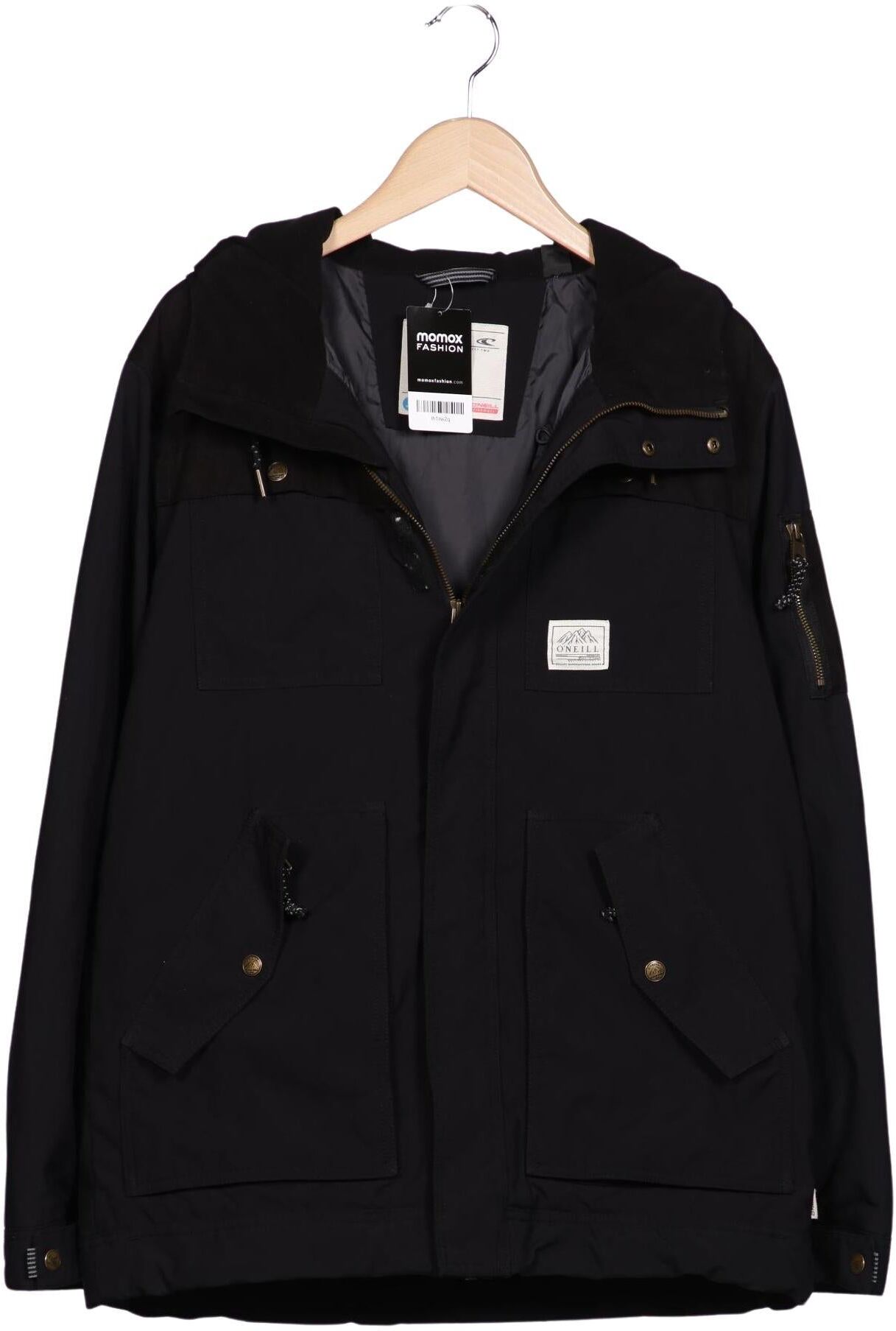 O Neill Herren Jacke, Schwarz, Gr. S, Synthetik - Second Hand