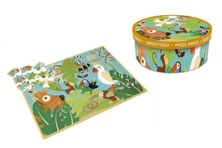 Scratch Carletto Deutschland Jungle puzzel voor kinderen