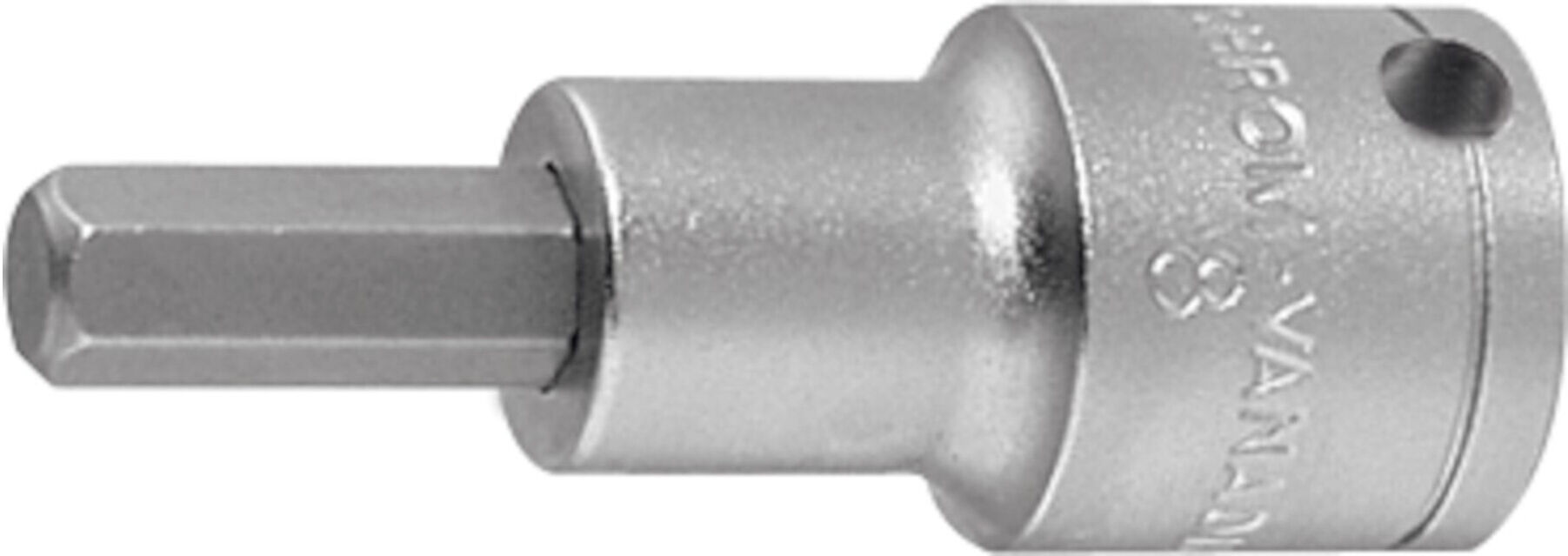 HOLEX 6-kant-Schraubendreher-Einsatz 1/2" 7 mm (643220 7)