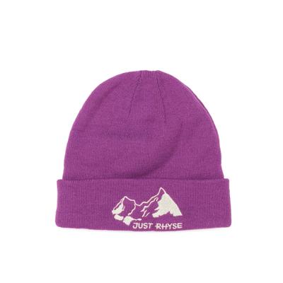 Beanie JUST RHYSE "Just Rhyse Just Rhyse ThePeak Beanie", Herren, Gr. onesize, lila, Kunstfaser, Mützen Beanie