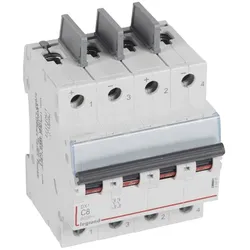 Legrand 414425 DX3 Leitungsschutzschalter 800V DC 8A 2-polig 4 Module