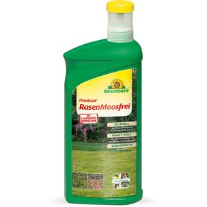 Neudorff Moosvernichter Finalsan RasenMoosfrei, Konzentrat, wirkt in wenigen Stunden mit Langzeitwirkung, für 60 m², 1 L