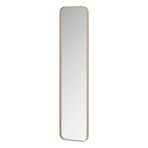WOOOD Doutzen Wandspiegel - Metaal - Bordeauxrood - H 170 x B 40 x D 5 cm