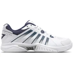 K-Swiss, Herren, Tennisschuhe, Tennis Herren Tennisoutdoorschuhe Tennisschuhe Receiver V (39.5), Blau, Weiss, Silber