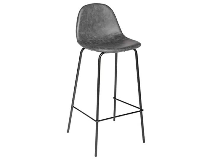 Set aus 2 grauen Barhockern Vladi
