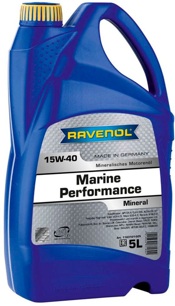 Ravenol Olio motore 1163101 15W40 VDS4.5 5L