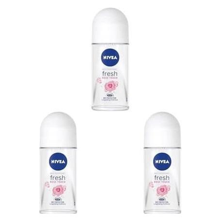 NIVEA Rose Touch 48H Fresh bullet antiperspirant - 50ML (Roll-on, 50 ml) (42419662)