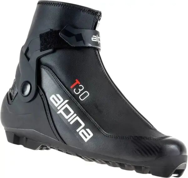 Cross Country Ski Boots Alpina T30 Combi (Black - 9.5)  - Black;Red - Size: 9.5 UK