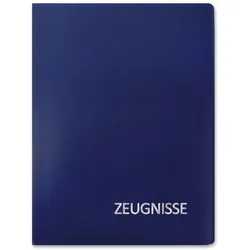 ROTH Zeugnismappe DIN A4, blau