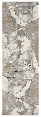 MDA Rugs Cascade Collection Geometric Abstract Neutral Area Rug