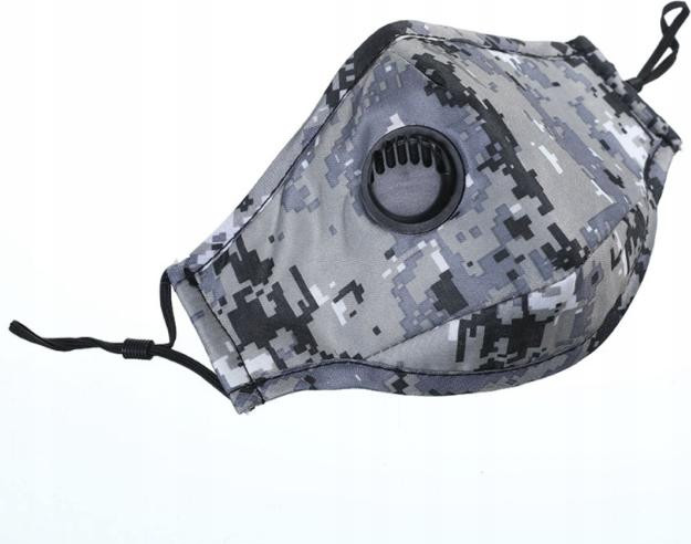 SET: MORO-masker met 3x HEPA-filters voor PM2.5-deeltjes