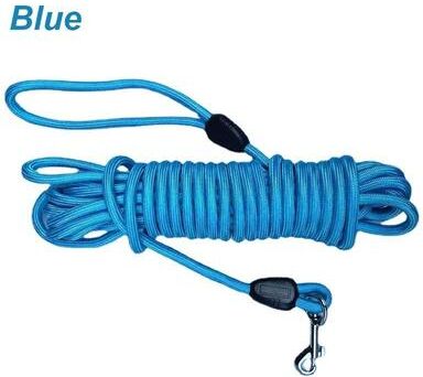 Uplifted Finds Heavy Duty Nylon Recall & Agility Training Leash blue 10 M