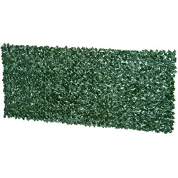 Outsunny Künstliche Hecke, Dunkelgrün 300 x 150 cm