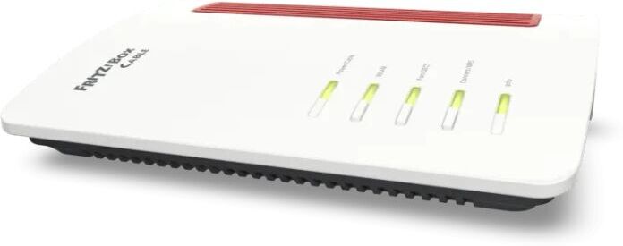 AVM FRITZ!Box 6660 Cable   Rouge/Argenté - Refurbished