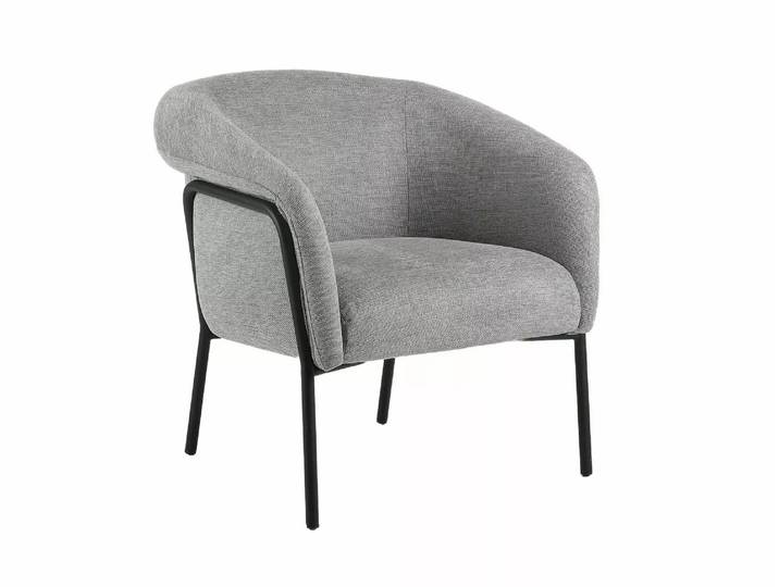 Design-Sessel CLOVER BREGO, grau