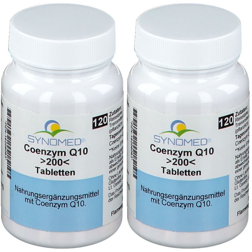 Coenzym Q10 200 Tabletten 2x 2x120 St