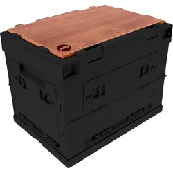 Berger CamperBox L faltbare Multifunktions- und Aufbewahrungsbox Schwarz