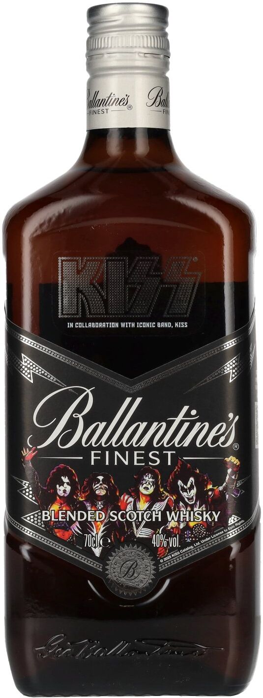 Ballantine's Whisky Ballantine's FINEST Blended Scotch Whisky KISS Limited Edition 40% Vol. 0,7l