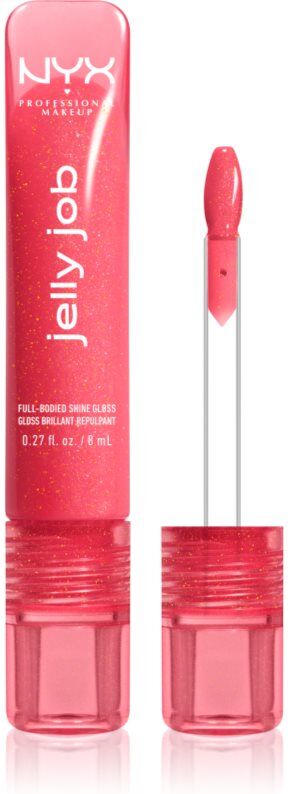 NYX Professional Makeup Jelly Job sparkle lip gloss with magnifying effect shade Jelly Kiss´d 7.5 ml