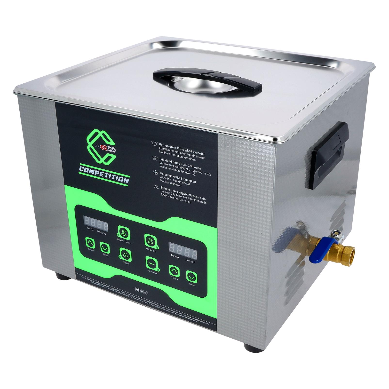 Competition Ultraschall-Teilereiniger (15 l) (512.5340)