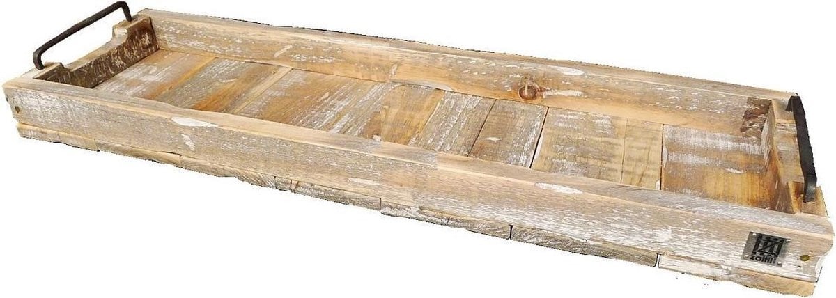 Robuust houten dienblad landelijk 58 cm - GerichteKeuze