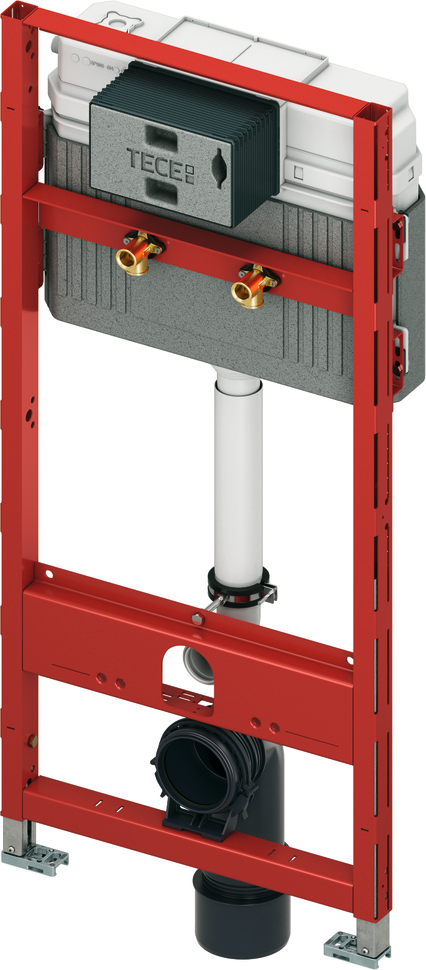 TECE TECEprofil WC module 9300366 WH 1340 mm, avec réservoir, raccordement pour fixation murale