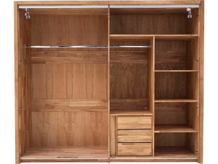 Schubladeneinsatz HOME AFFAIRE Chamara, Für Schrank Chamara, Mit 3 Schubladen, Push-Funktion , beige (natur), B:59cm H:59cm T:56cm, Schubladeneinsätze, Schubladeneinsatz, Zusätzlicher Stauraum, aus massivem Eichenholz, Zeitloses Design
