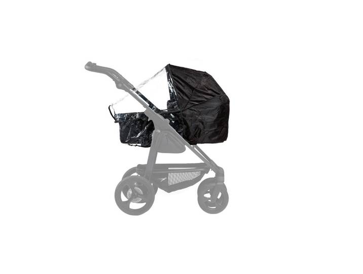 TFK Regenverdeck Kombieinheit, Transparent, 77x78 cm, Baby on Tour, Kinderwagen, Kinderwagenzubehör, Kinderwagen-Regenschutz & Babyschalen-Regenverdecke