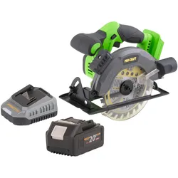 Procraft, Handkreissäge, PCA28bb Akku Kreissäge 20 V 165 mm Brushless + 1x Akku 4,0 Ah + Ladegerät