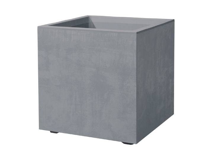 Deroma Pflanzkiste Millenium 39 x 39 x 39 cm Aschgrau