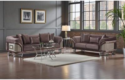 Furnia Axiom 2 Pieces Living Room Sets 1 Sofa 1 Loveseat