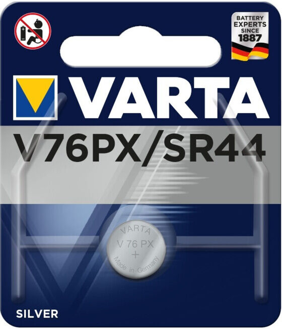 Pile bouton 1,5 V 145 mAh SR44 11,6 x 5,4 mm VARTA (04075101401)