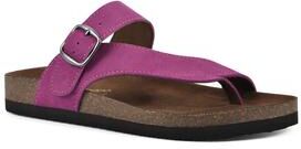 Women's Carly Sandal by White Mountain in Purple Rain Suede (Size 5 M)