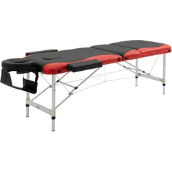 MASSAGELIEGEN höhenverstellbarer Massagetisch Massagebett Aluminium Kunststoff