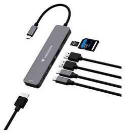 Verbatim Usb-C Essentials Multiport Hub 7 Port