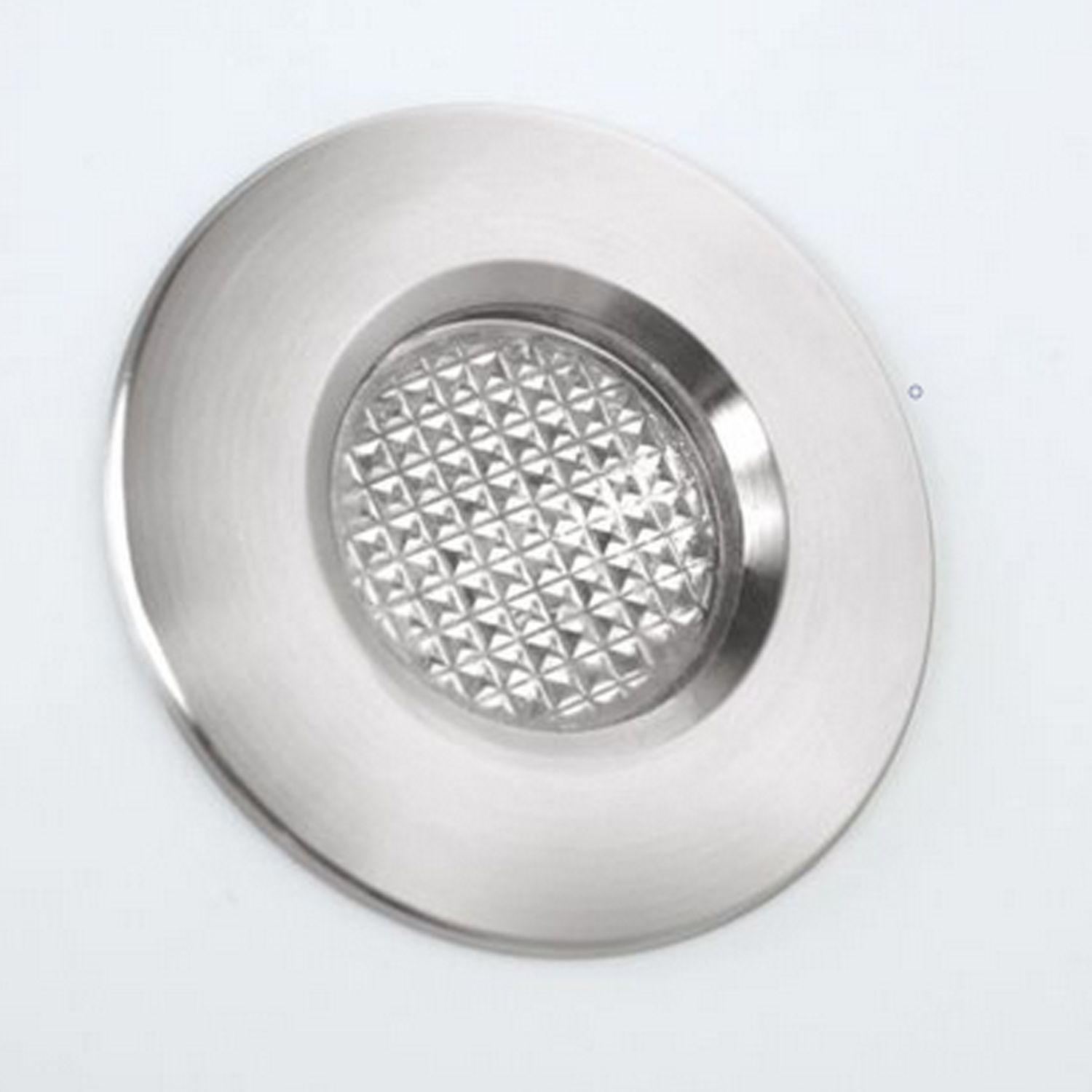 Hoesch LED Scheinwerfer für bauseits erstellte Dampfkabinen, Montagezubehör, 15032401, chrom