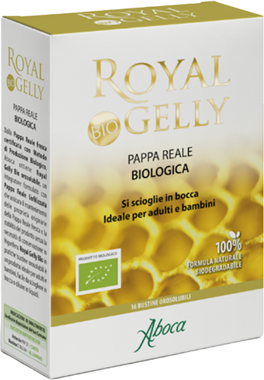 ABOCA SpA SOCIETA' AGRICOLA Aboca Naturaterapia Linea Tono ed Energia Royalgelly Pappa Reale, 16 Bustine