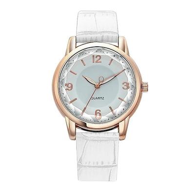Einfache Quarz-Muttertagsgeschenk für Damen-Uhr Lederarmband luxuriöses Muttertagsgeschenk für Damen-Uhr kreative Studenten-Uhr weibliche Uhr