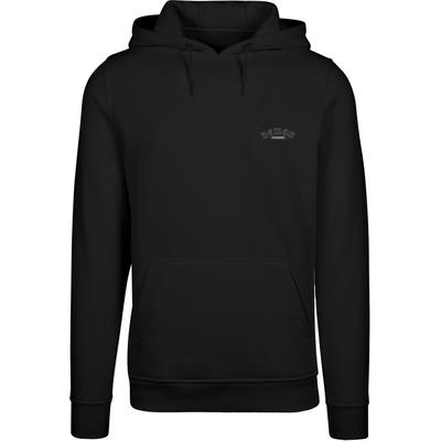 Kapuzensweatshirt MISTERTEE "MisterTee Skull Butterfly Hoody", Herren, Gr. S, schwarz, 65% Baumwolle, 35% Polyester, bedruckt, Rundhals, Sweatshirts