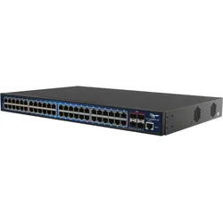 Allnet Switch full managed 48 Port Gigabit / 48x LAN / 4x SFP+ / 19" / "ALL-SG8652M-10G" (48 Ports), Netzwerk Switch, Grau