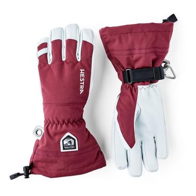 Hestra - Army Leather Heli Ski 5 Finger - Handschuhe Gr 7 bunt