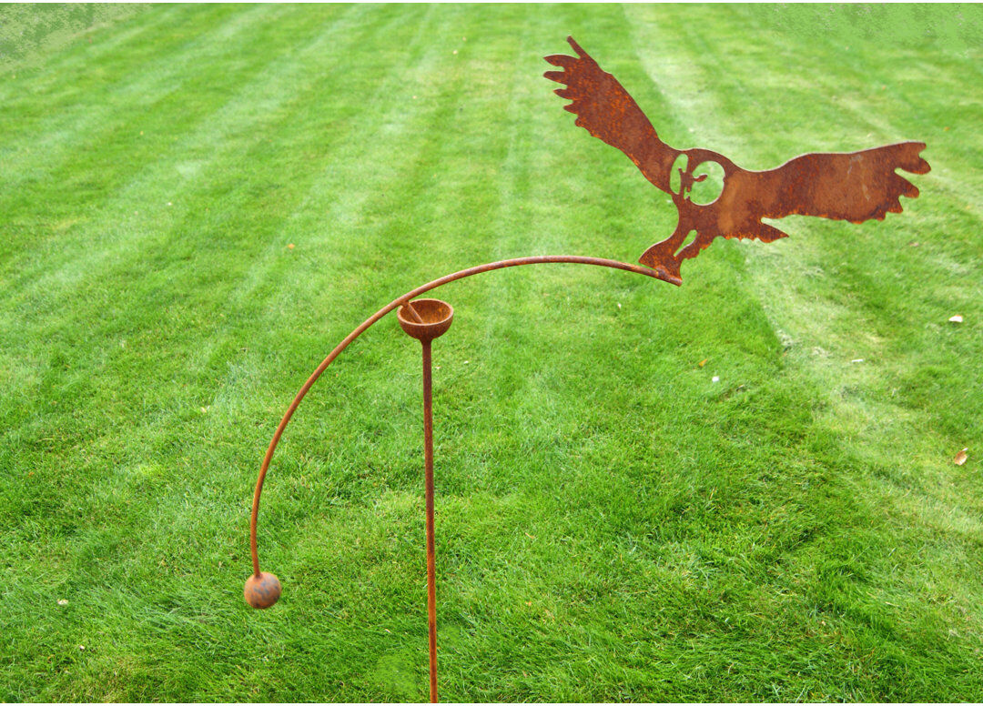 Dakota Fields Bellcast Metal Animals Garden Stake 149cm H X 50cm W X 5cm D
