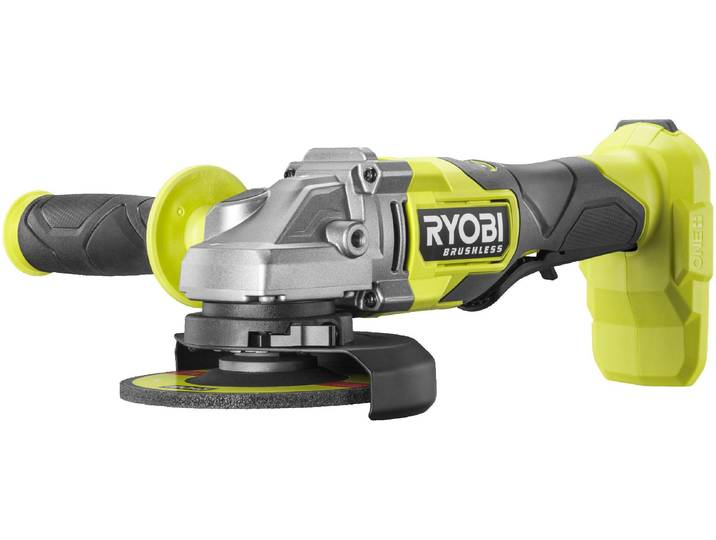 Akku-Winkelschleifer RYOBI RYOBI RAG18BL-0 , bunt, Schleifmaschinen, Akku-Winkelschleifer