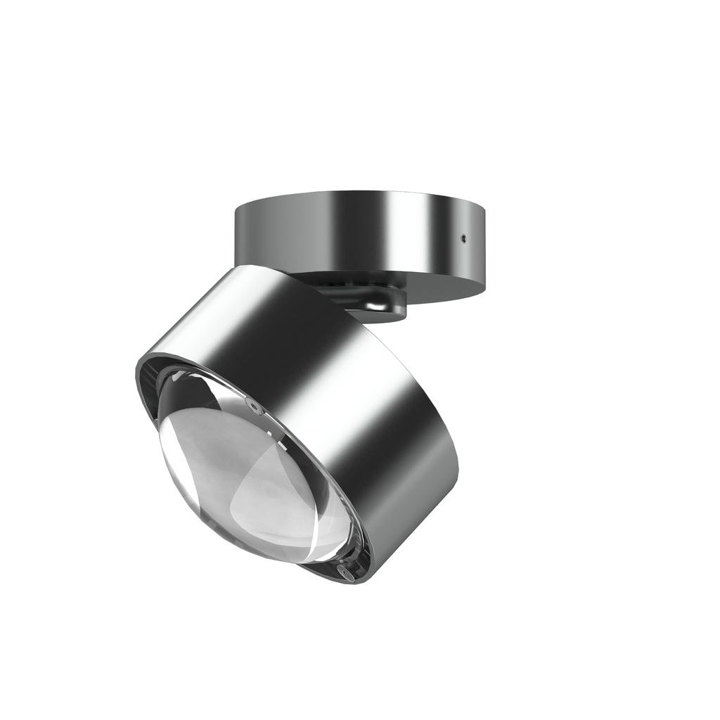 Top Light Puk Mini Move Deckenleuchte (chrommatt, Linse klar, LED) chrommatt | Linse klar | LED 7-69001+2-2026