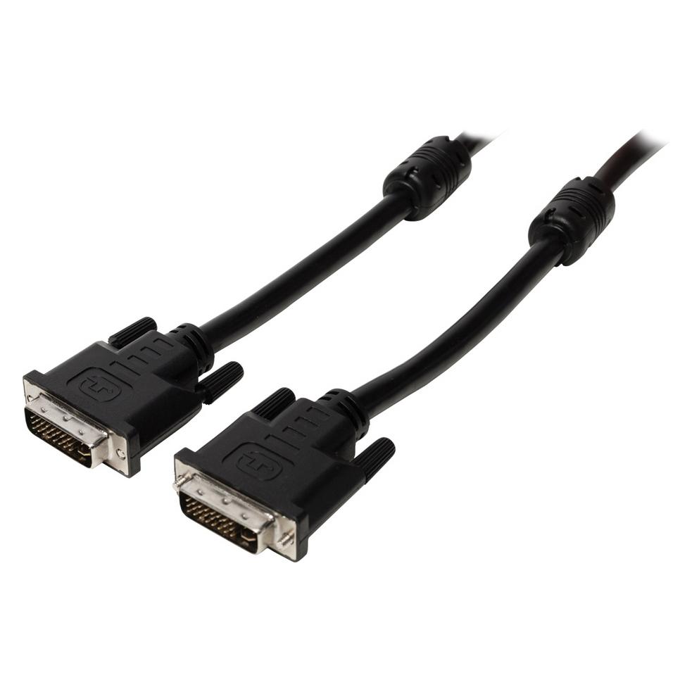 Valueline DVI-D kabel 24+1 s ferity 5m / Video kabel (5 m) (VLCP32000B50)