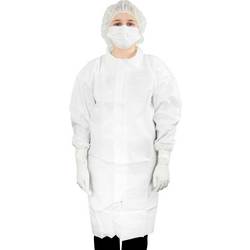 Antistat 600-5004E Antistatischer Einweg-Laborkittel Kleider-Größe: XL Weiß